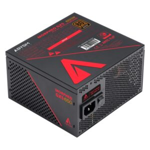 abysm morpheo gx5 650w fuente de alimentacion 80 plus bronze 650w atx 3.1 ventilador 120mm