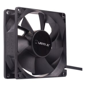 unykach ventilador 90mm velocidad max. 2000rpm color negro