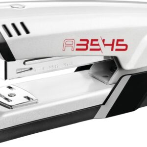 maped half strip a 3545 grapadora metalica de sobremesa hasta 25 hojas a la vez admite grapas 24/6 y 26/6 grapado abierto y cerrado color blanco