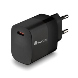 ngs bud 20w cargador gan universal de pared 20w ultrarapido 1x usb c pd & pps color negro