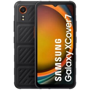 samsung galaxy xcover7 5g smartphone pantalla fhd 6.60" 6gb 128gb clasificacion ip68 bateria extraible 4050mah admite carga de 15w color negro