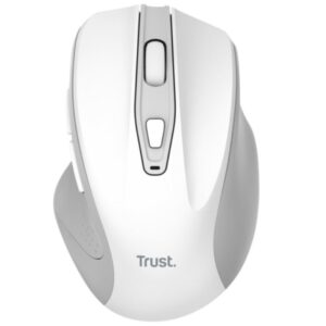 trust nito raton inalambrico usb 2.4ghz 800 2200dpi 5 botones silencioso color blanco