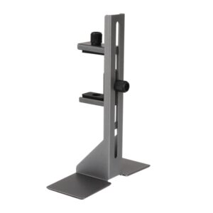 abysm soporte de tarjeta grafica gpu ajustable en altura color gris/negro