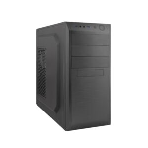 coolbox f750 caja atx con fuente de alimentacion apta para 5.25", 3.5", 2.5" usb a 3.0, audio hd cerradura kensington color negro