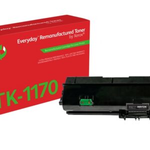 xerox everyday kyocera tk1170 negro cartucho de toner remanufacturado reemplaza 1t02s50nl0