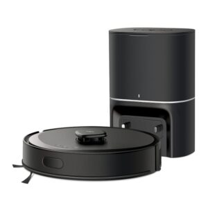 tp link tapo rv30 max plus robot aspirador inteligente wifi 5300 pa + estacion de vaciado automatico barrido y fregado autonomia hasta 150min 5 niveles de potencia color negro
