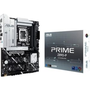 asus prime z890 p placa base lga 1851 hdmi, displayport, pcie 4.0 y 5.0, m2, 4x sata iii, usb 2.0, 3.2, usb c, rj 45
