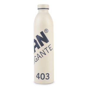 milan serie 1918 gigante 403 botella isotermica 0.946l doble pared de acero inoxidable liquidos calientes hasta 12h, frios hasta 24h color beige