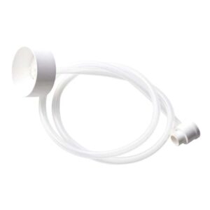 xiaomi instant hot water dispenser tube tubo para dispensador de agua caliente apto para botellas de agua genericas tubo de 110mm fabricado en abs, pp, silicona color blanco