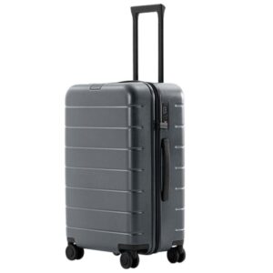 xiaomi classic pro maleta con ruedas 104l ruedas giratorias asa telescopica vertical y asa horizontal cerradura de codigo tsa cerradura antiestallido color gris