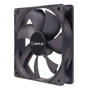unykach ventilador 120mm velocidad max. 1200rpm color negro