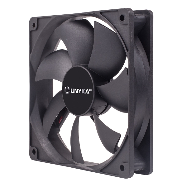 unykach ventilador 120mm velocidad max. 1200rpm color negro