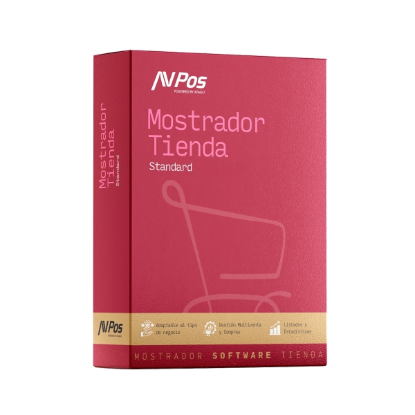 avpos licencia mostrador/tienda version standard licencia electronica