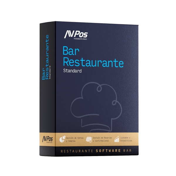 avpos licencia bar/restaurante version standard licencia electronica
