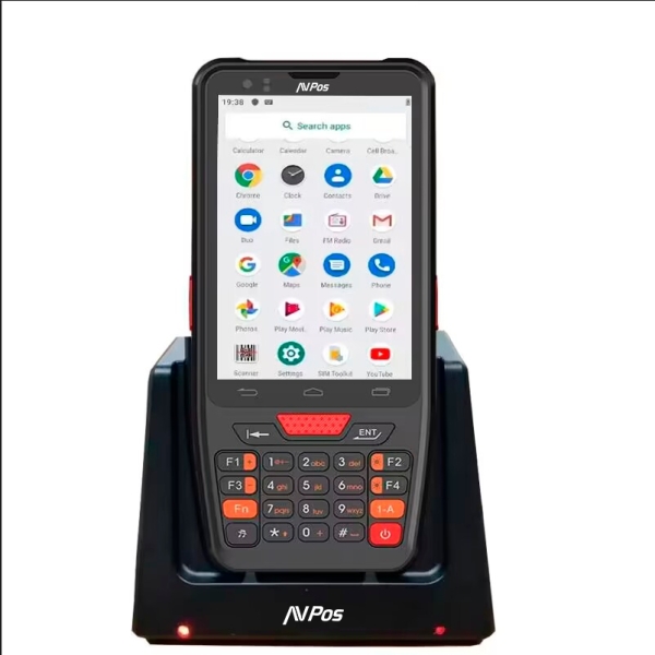 avpos capturador pda dc45 4" octacore 4gb 64gb wifi bt nfc 4g 3500mah escaner de codigos de barras 2d