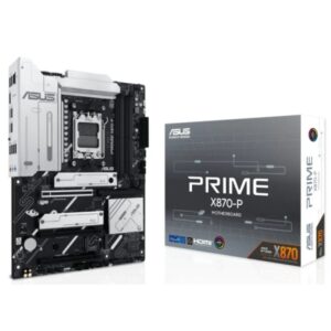 asus prime x870 p placa base am5 4x ddr5, 4x m2, 2x sata iii, pcie 4.0, 5.0, usb 2.0, 3.2, rj 45, hdmi, displayport factor de forma atx