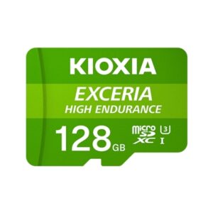 kioxia exceria high endurance tarjeta micro sdxc 128gb uhs i clase 10 100mb/s