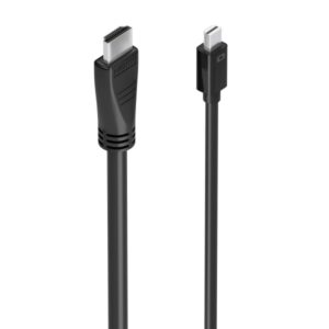 aisens cable conversor mini dp a hdmi 4k@60hz mini dp/m hdmi/m 5.0m color negro