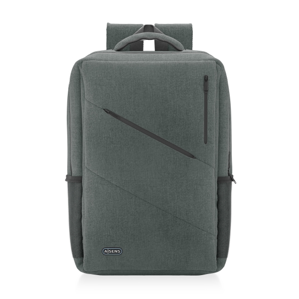 aisens mochila urbana y de oficina para portatil 15,6" color gris
