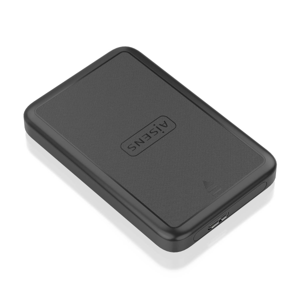 aisens caja externa 2,5" ase 2519b 9.5mm sata a usb 3.0/usb3.1 gen1 color negro