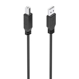 aisens cable usb 2.0 con amplificador tipo a/m b/m 15m color negro