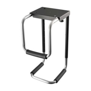 aisens soporte altura personalizable para cpu por debajo de escritorio color negro/plata