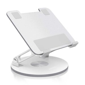 aisens soporte de sobremesa giratorio ajustable para portatil / tablet 7" 13" color plata