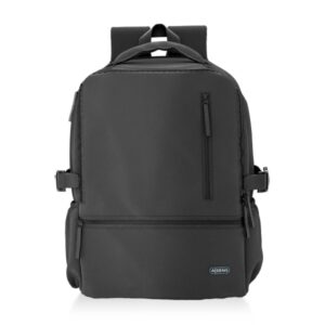 aisens mochila deportiva repelente al agua para portatil 15,6" color negro