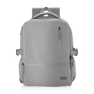 aisens mochila deportiva repelente al agua para portatil 15,6 color gris