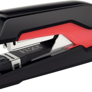rapid supreme omnipress so30 grapadora de sobremesa hasta 30 hojas grapado sin esfuerzo color negro/rojo
