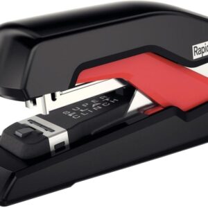 rapid supreme omnipress so30c grapadora de sobremesa compacta hasta 30 hojas grapado sin esfuerzo color negro/rojo
