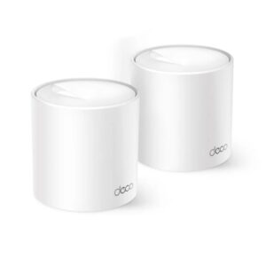 tp link deco x10 sistema wifi mesh ai de 2 unidades wifi 6 ax1500 dual band velocidad hasta 1500mbps 2 puertos rj 45