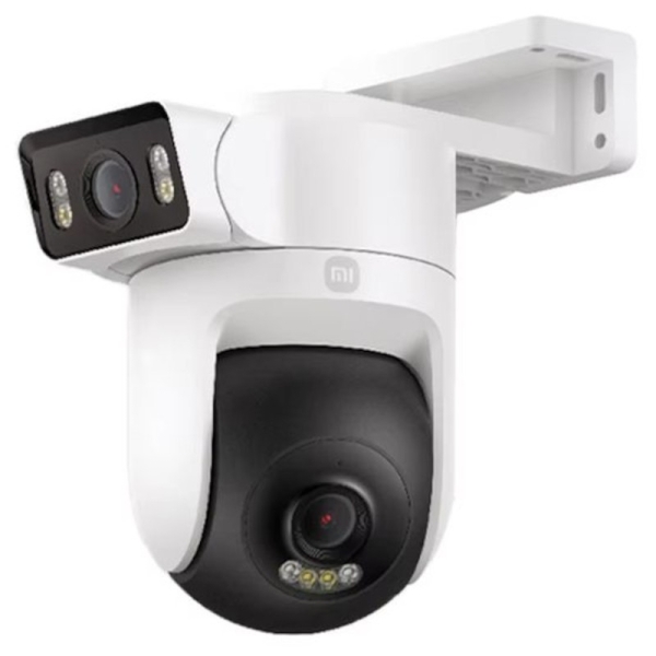 xiaomi outdoor camera cw500 dual camara vigilancia 2.5k wifi vista horizontal completa 360º deteccion humana vision nocturna inteligente ip66 sonido bidireccional aviso acustico y visual