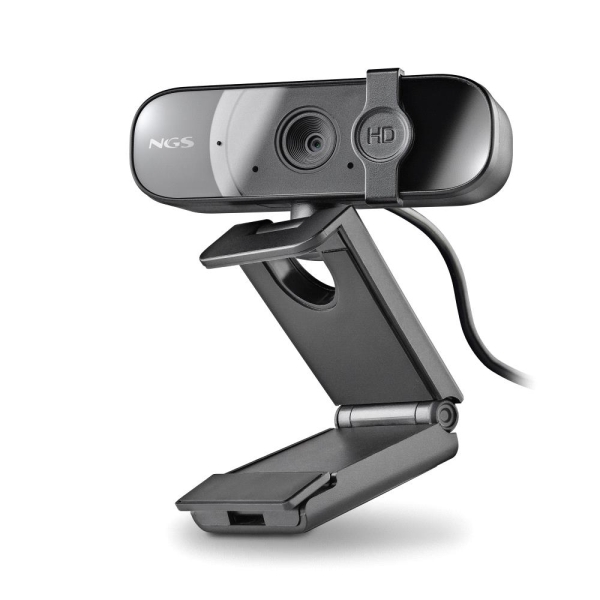 ngs xpresscam webcam full hd 1080p usb 2.0 microfono integrado filtro de privacidad campo visual de 75º cable de 1.50m color negro