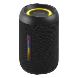 ngs roller furia 2 tiny altavoz bluetooth 20w tws iluminacion led autonomia hasta 7h resistencia al agua ipx7 color negro
