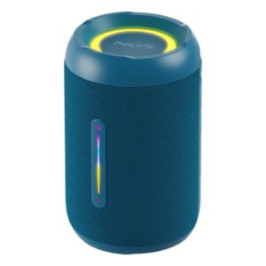 ngs roller furia 2 tiny altavoz bluetooth 20w tws iluminacion led autonomia hasta 7h resistencia al agua ipx7 color azul