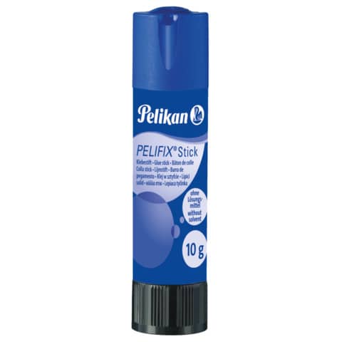 pelikan pelifix pegamento en barra 10gr ideal para papel, cartulina, fotografias etc... facil apertura