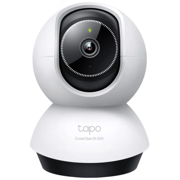 tp link tc72 camara de seguridad wifi 2k qhd 4mp 360º vision nocturna deteccion y notificaciones inteligentes de ia alarma de luz y sonido audio bidireccional
