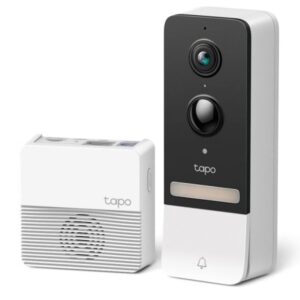 tp link tapo d230s1 timbre inteligente con video 2k 5mp vision nocturna angulo de vision de 160º bateria de larga duracion sonido bidireccional