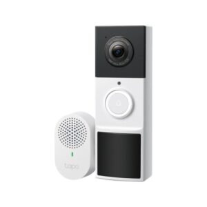 tp link tapo d210 timbre inteligente con video 2k 3mp vision nocturna angulo de vision de 160º deteccion y notificaciones con ia sonido bidireccional