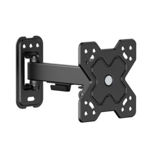 cromad soporte de pared con brazo articulado para tv de 13" 32" giratorio, inclinable y extensible peso max 20kg vesa 100x100