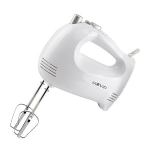 muvip batidora amasadora de mano para reposteria 400w 5 velocidades 2 conjuntos de varillas boton turbo