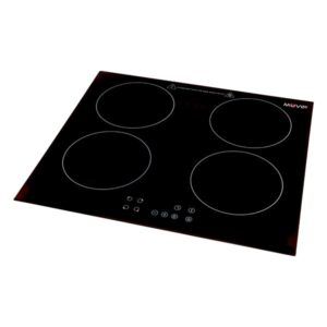 muvip cocina de induccion doble 7200w 9 niveles de potencia apta para encastrar o sobremesa temporizador