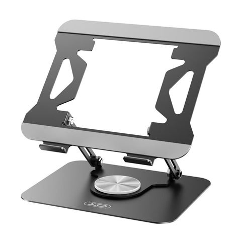 xo c153 soporte elevador para portatil ajustable en altura hasta 17,3" aluminio