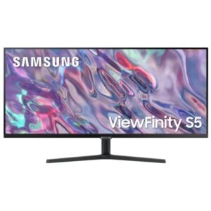 samsung viewfinity s5 monitor 34" led uwqhd 100hz hdr10 respuesta 5ms angulo de vision 178° hdmi, displayport vesa 100x100mm