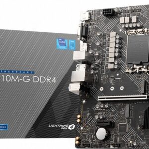 msi placa base pro h610m g intel 1700 2xddr4 hdmi, vga, dp, m.2, usb3.2, microatx