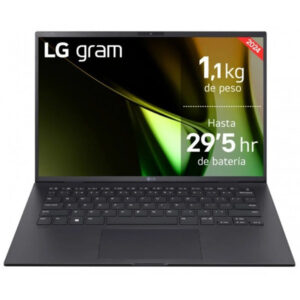 lg gram 14z90s g.ad78b portatil 14" intel evo core ultra 7 155h 32gb 1tb ssd w11 home 64 color negro teclado qwerty (es)