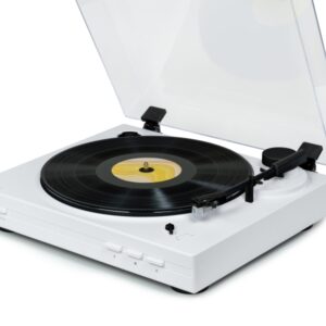 thomson tt351 giradiscos preamplificado funcion parada automatica color blanco