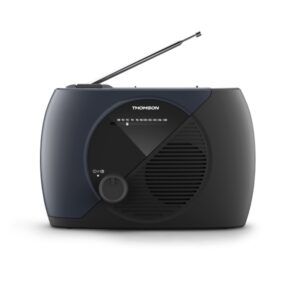thomson rt350 radio fm portatil analogica color negro