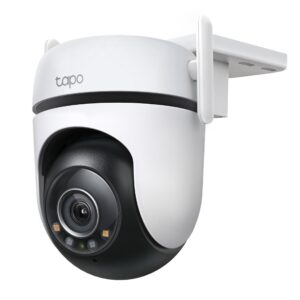 tp link tapo c520ws camara de seguridad ip 2k qhd 4mp wifi apta para interior/exterior vision panoramica 360º vision nocturna a color deteccion inteligente alarma de luz y sonido personalizable